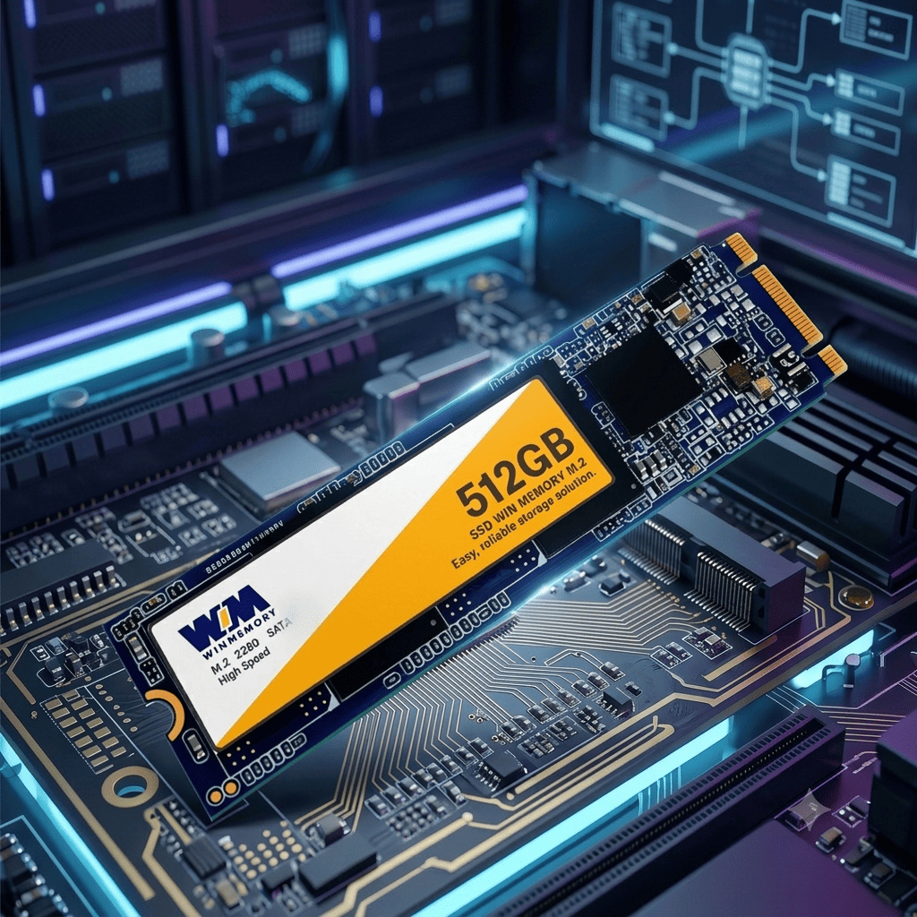 SSD Win Memory 512GB M2 SATA SWB512G-302II