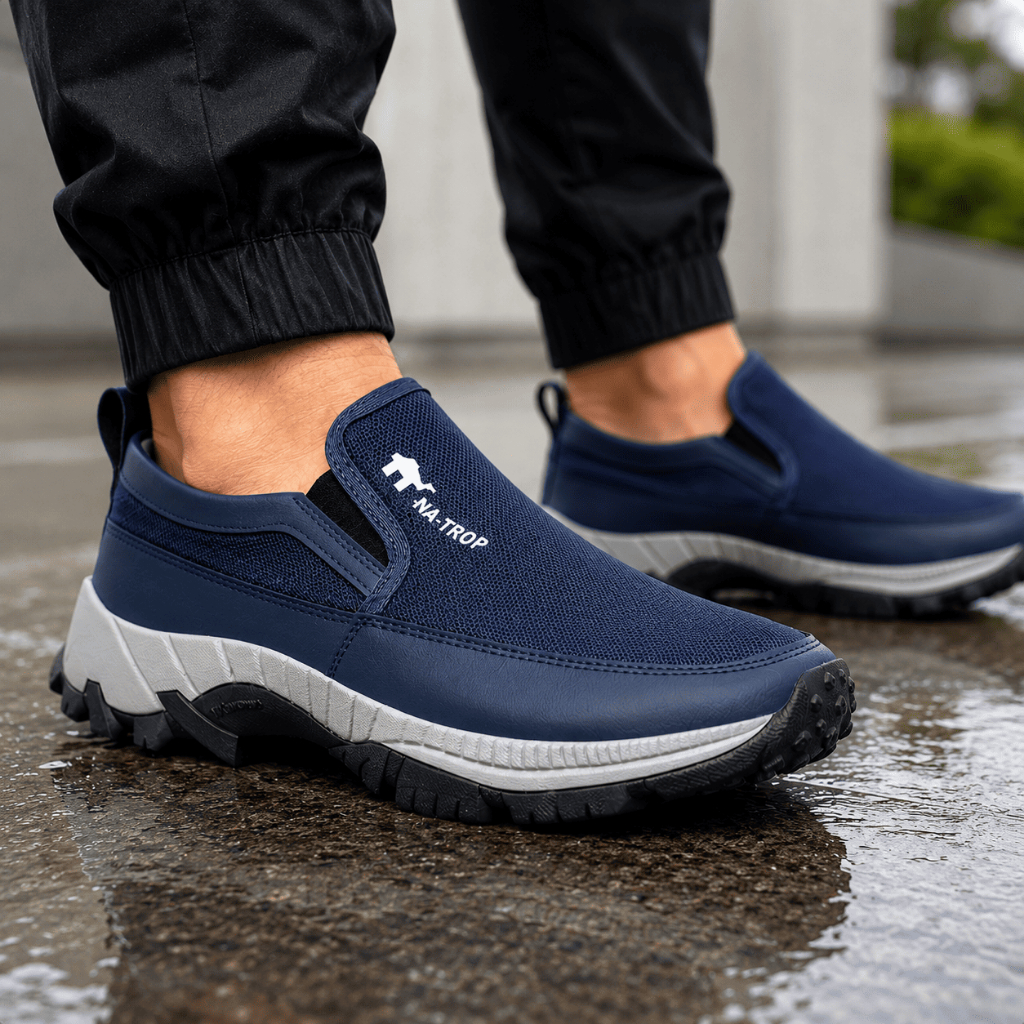 Tênis Slip On Adventure Masculino Solado Antiderrapante Dia a Dia Calce Fácil