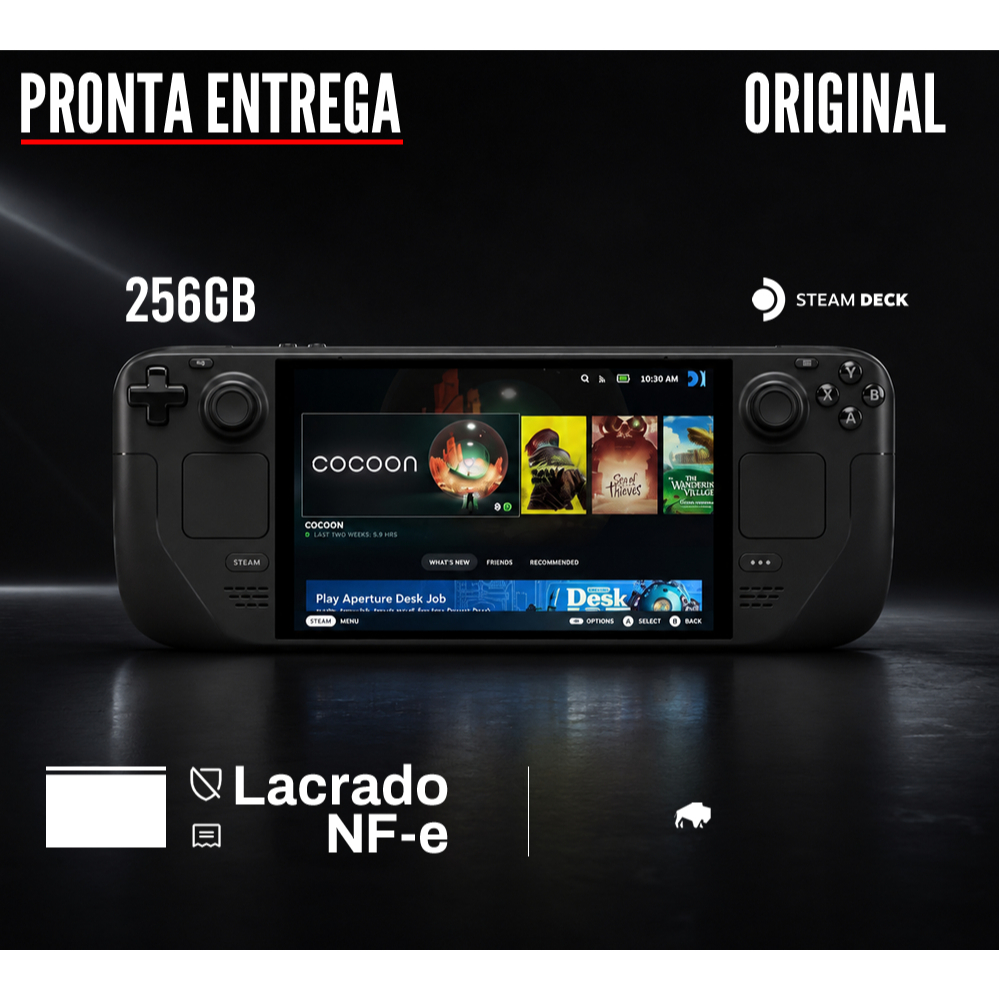 Steam Deck 64gb console portátil versátil | Shopee Brasil