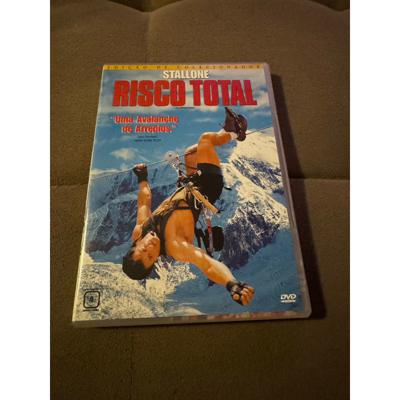 Dvd Risco Total- Edição de Colecionador- C/ Encarte Interno, Sylvester Stallone