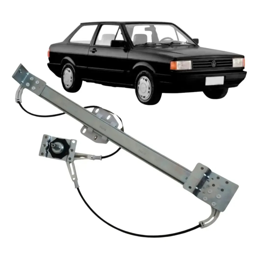 Máquina Vidro Voyage Quadrado Lado Direito 1988 1989 A 1994