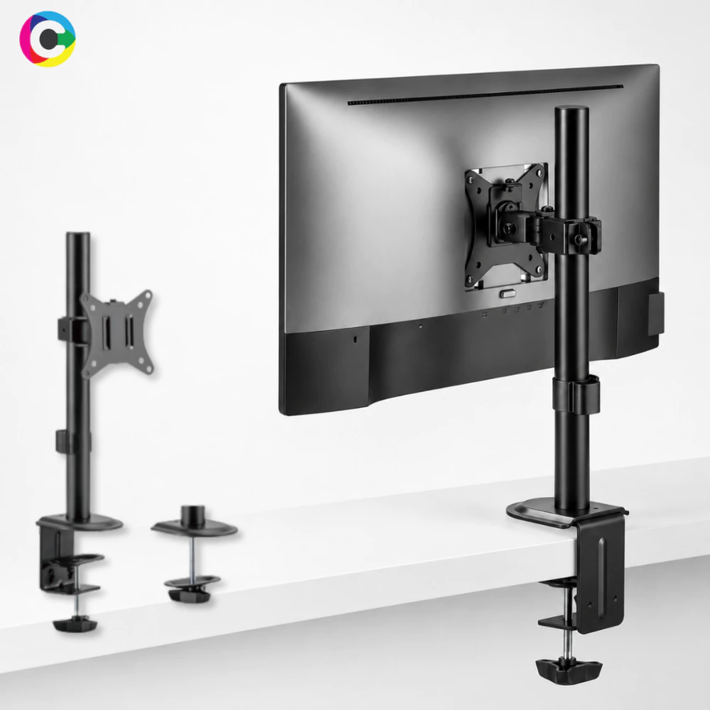 Suporte Monitor 17 a 32 Polegadas VESA 75x75 100x100 Ajustável Mesa Escritório Ergonômico Reforçado
