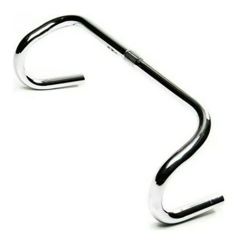 Guidão Bike Speed Aço Cromado 25.4mm x 440mm Logan Caloi 10