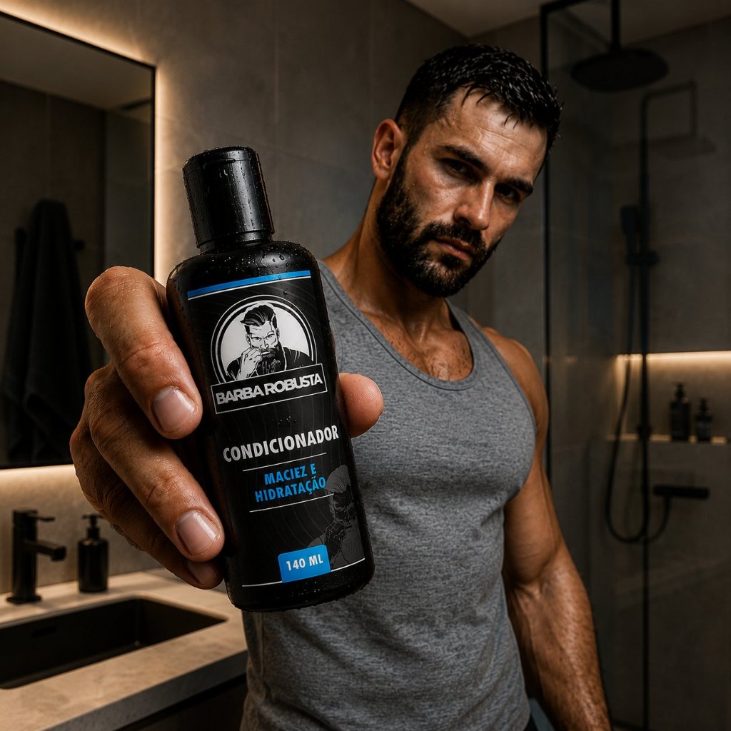 Condicionador Para Barba Maciez e Hidratação Barba Robusta
