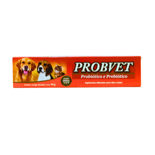 Probvet 14g Probiótico e Prebiótico Suplemento Cães e Gatos - Vetbras
