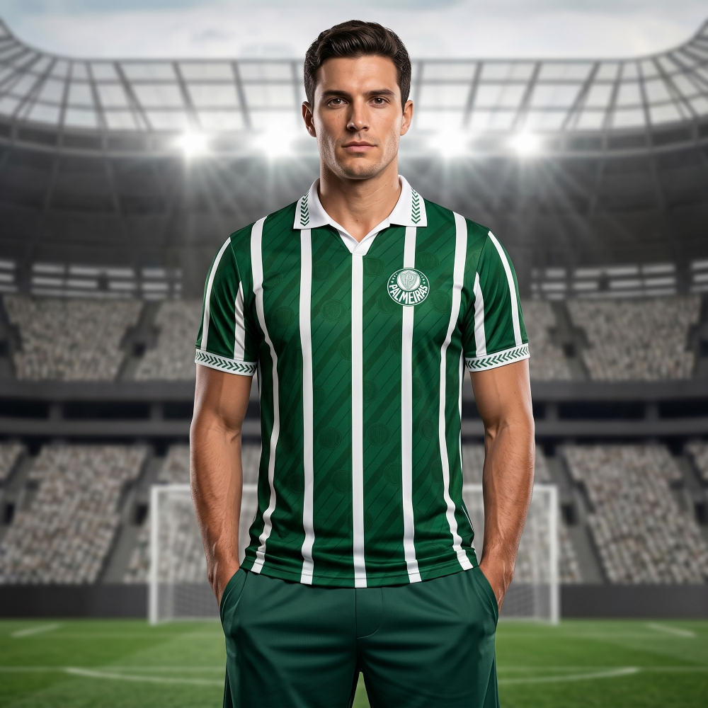 Camisa Palmeiras Retrô 1994 Comemorativa Licenciada Original