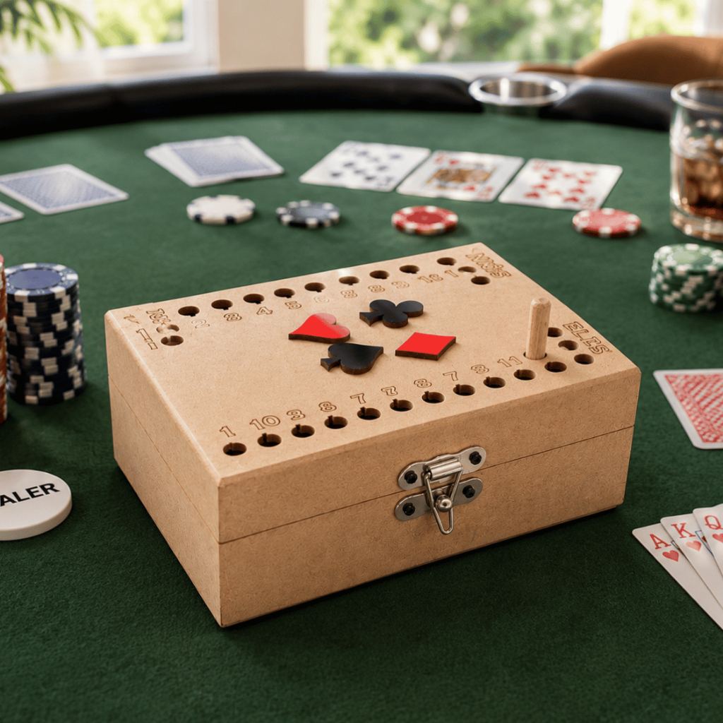 Caixa De Baralho - Truco, Cacheta, Marca Pontos, Jogos, Presente, Cartas, Jogos de cartas