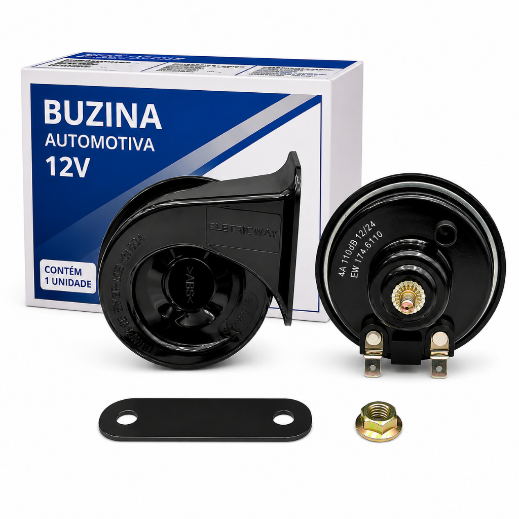 BUZINA CARACOL    VOLKSWAGEN AMAROK 2010 A 2024 2 PINOS + TERMINAL