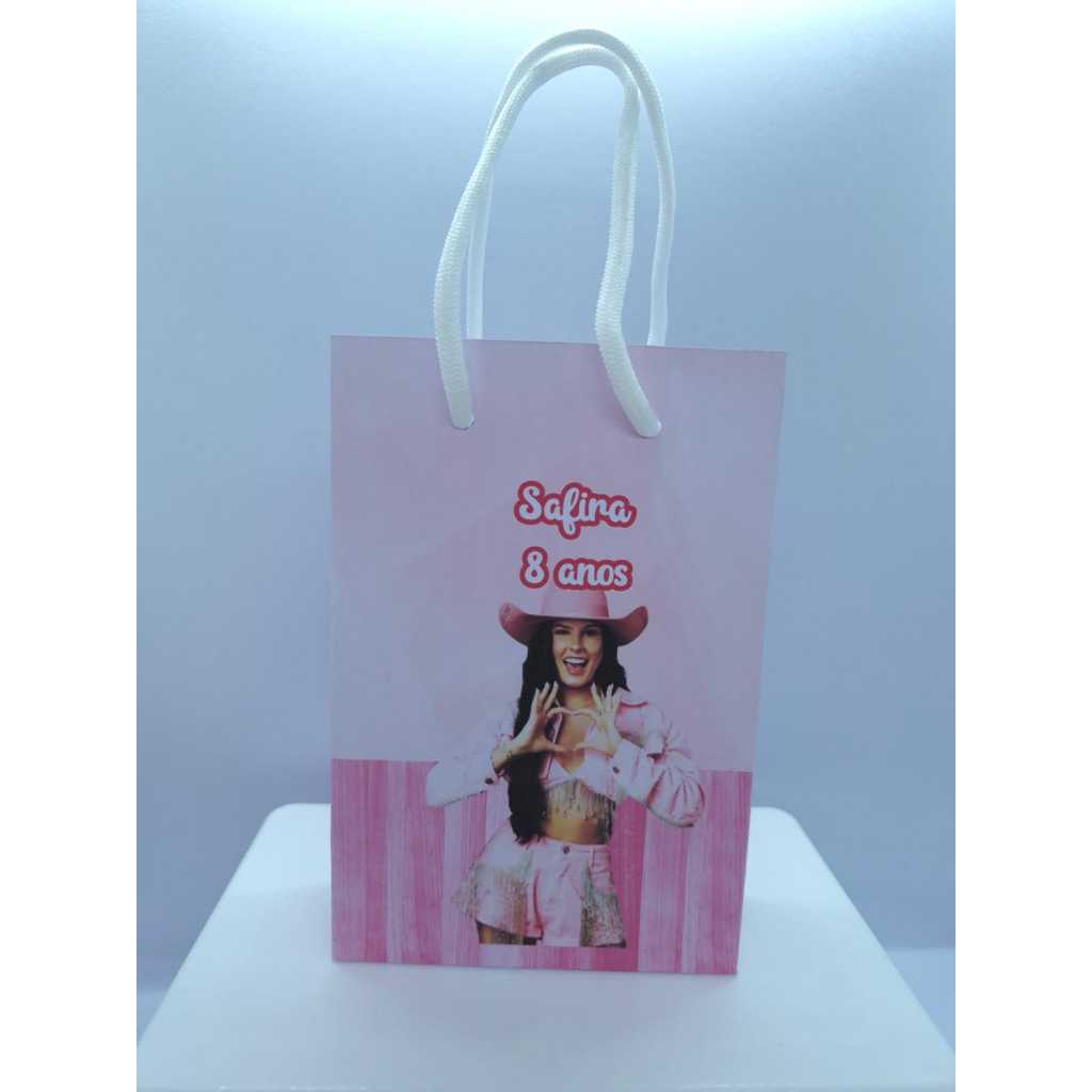 KIT SACOLINHA PEQUENA BOIADEIRA ANA CASTELA Personalizados Lembrancinha Festa Aniversário