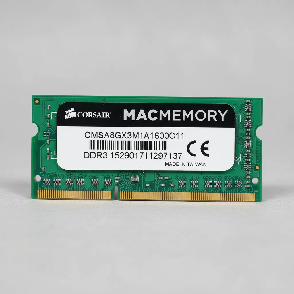 Memória RAM Corsair MacMemory Original 8GB DDR3 PC3-12800 1600MHz CMSA8GX3M1A1600C11 para Apple MacBook, iMac e Mac mini