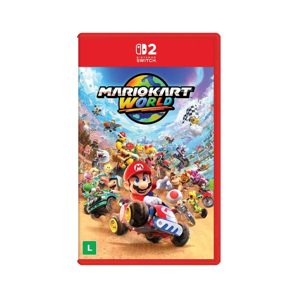 Jogo de Corrida Mário Kart World Para Nintendo Switch 2