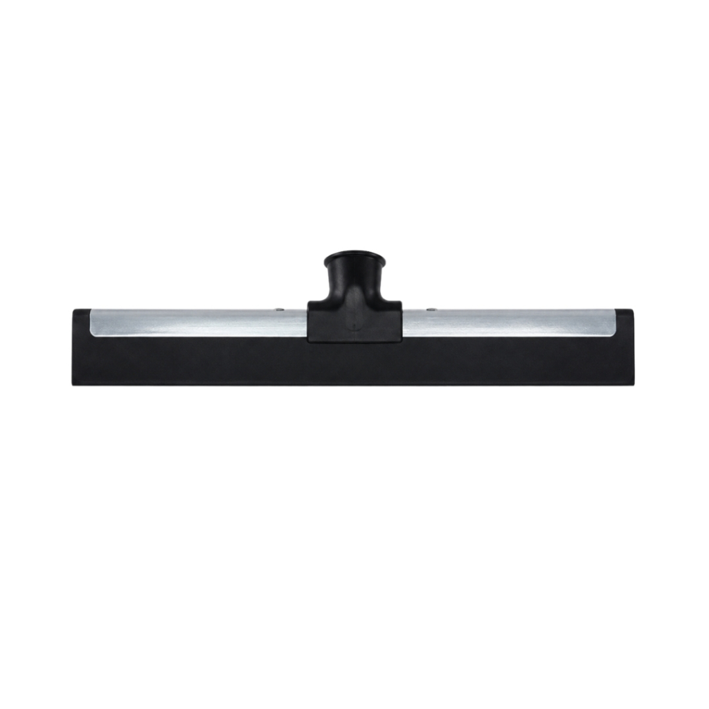 1 Rodo Metal Duplo 30cm EVA Reforçado Puxa Seca Limpa Piso Porcelanato Banheiro Sem Cabo Multiuso