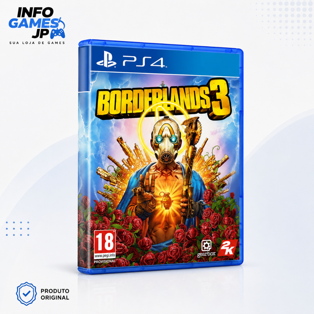 Borderlands 3 PS4 Mídia Física Original PlayStation 4