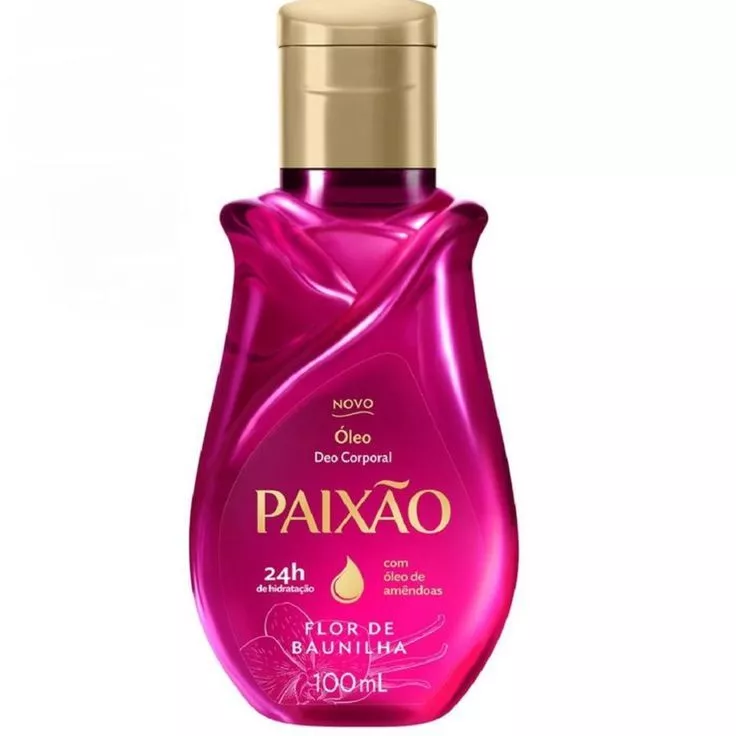 ÓLEO DEO CORPORAL PAIXÃO FLOR DE BAUNILHA 100ML