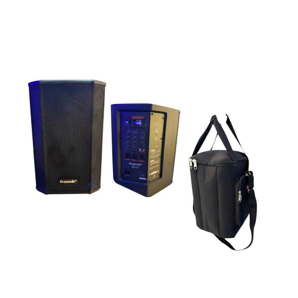 Caixa De Som Portátil Ep-s323 Ecopower +bag De Proteção