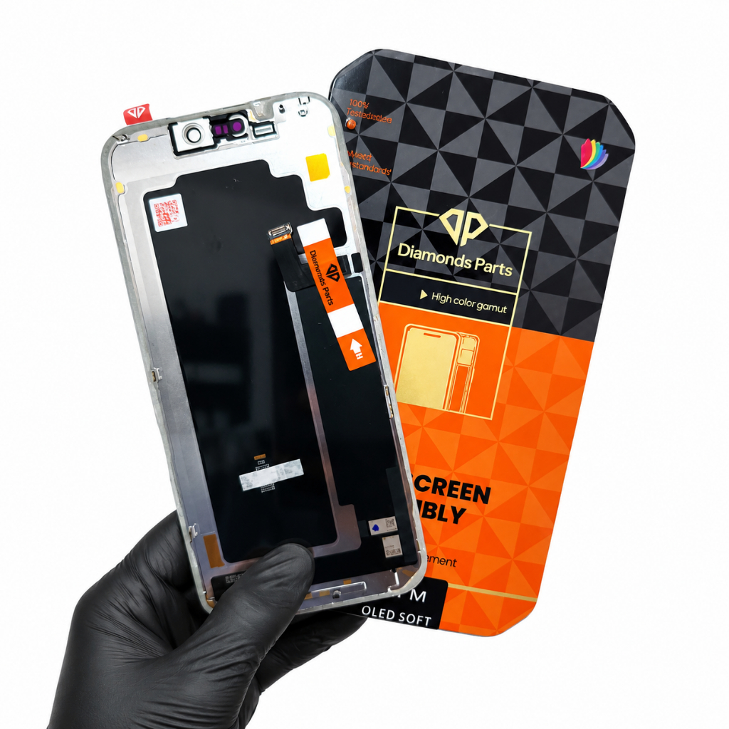 Tela Display Touch Compatível iPhone 17 Pro Max Soft OLED Diamonds📱✨