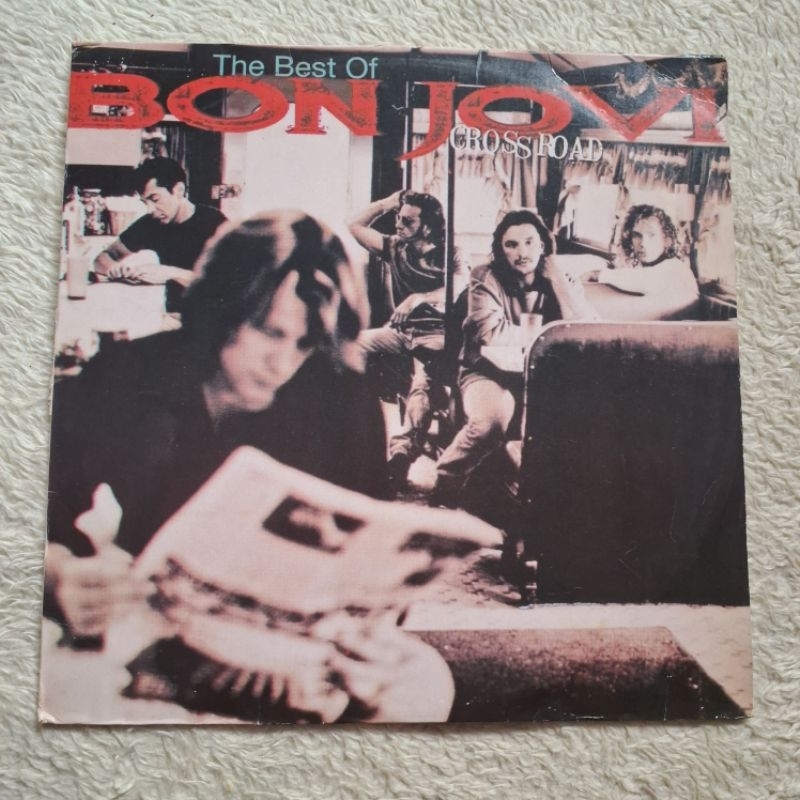 LP/Disco de Vinil Bon Jovi - Crossroads (1994, APENAS DISCO 1)