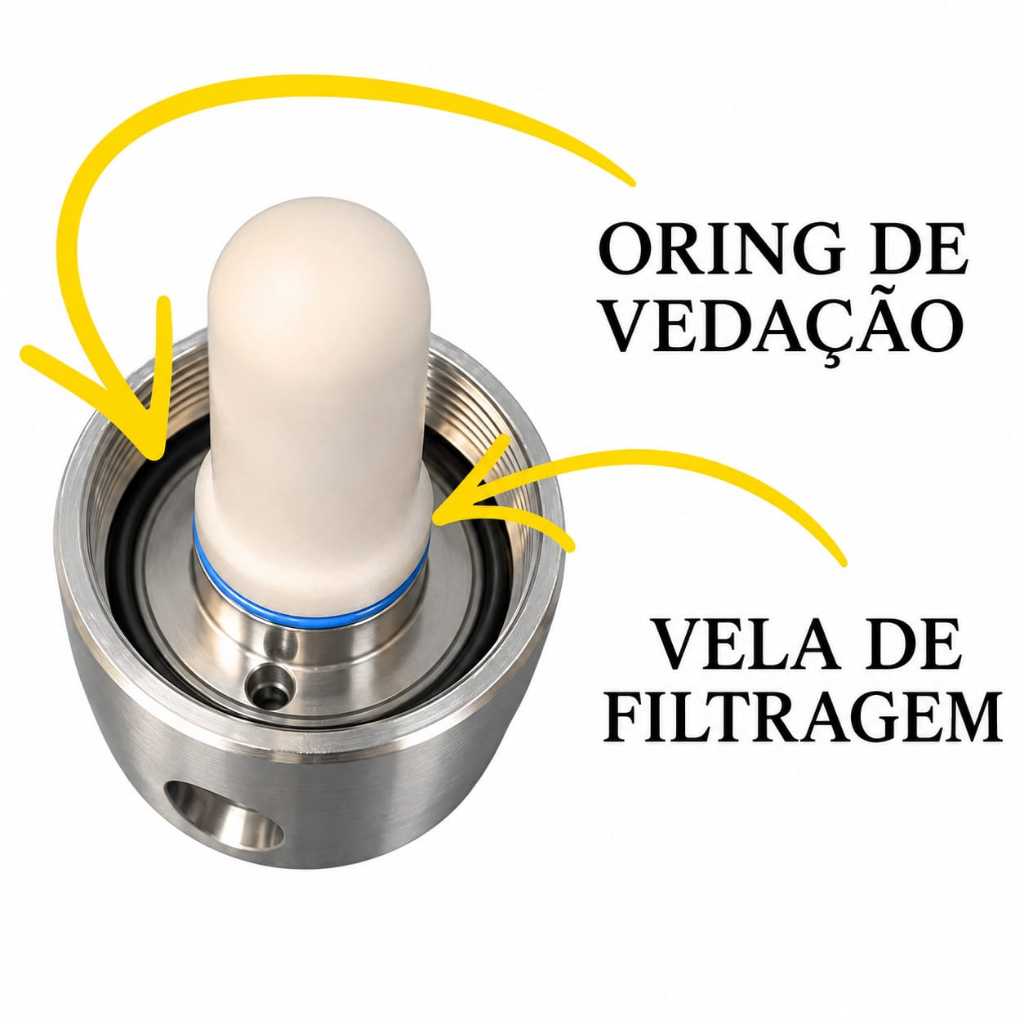 Filtro de Ar em Alumínio - Schroer Suspension