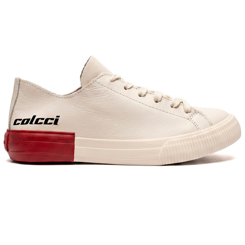 Tênis Feminino Colcci Simple Leather 001 Casual Estiloso Lançamento