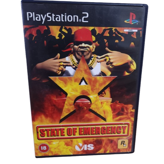 Jogo State Of Emergency PS2 Original Rockstar Games PlayStation 2 Importado PAL(versão europa)