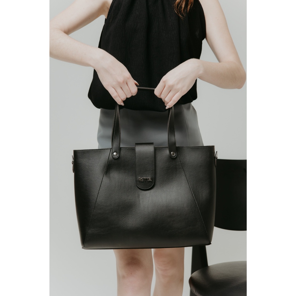 Bolsa Feminina Sacola Transversal mais Nécessaire Retta Oficial