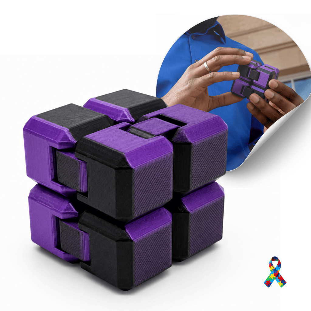 Fidget Cube Anti Estresse Brinquedo De Cubo Sensorial
