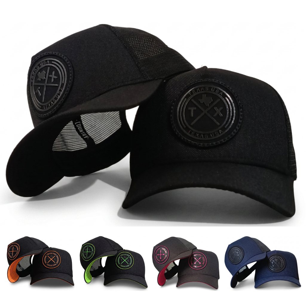 Boné Texas Premium Original Masculino Country Americano Chapéu tela trucker telinha envio rápido