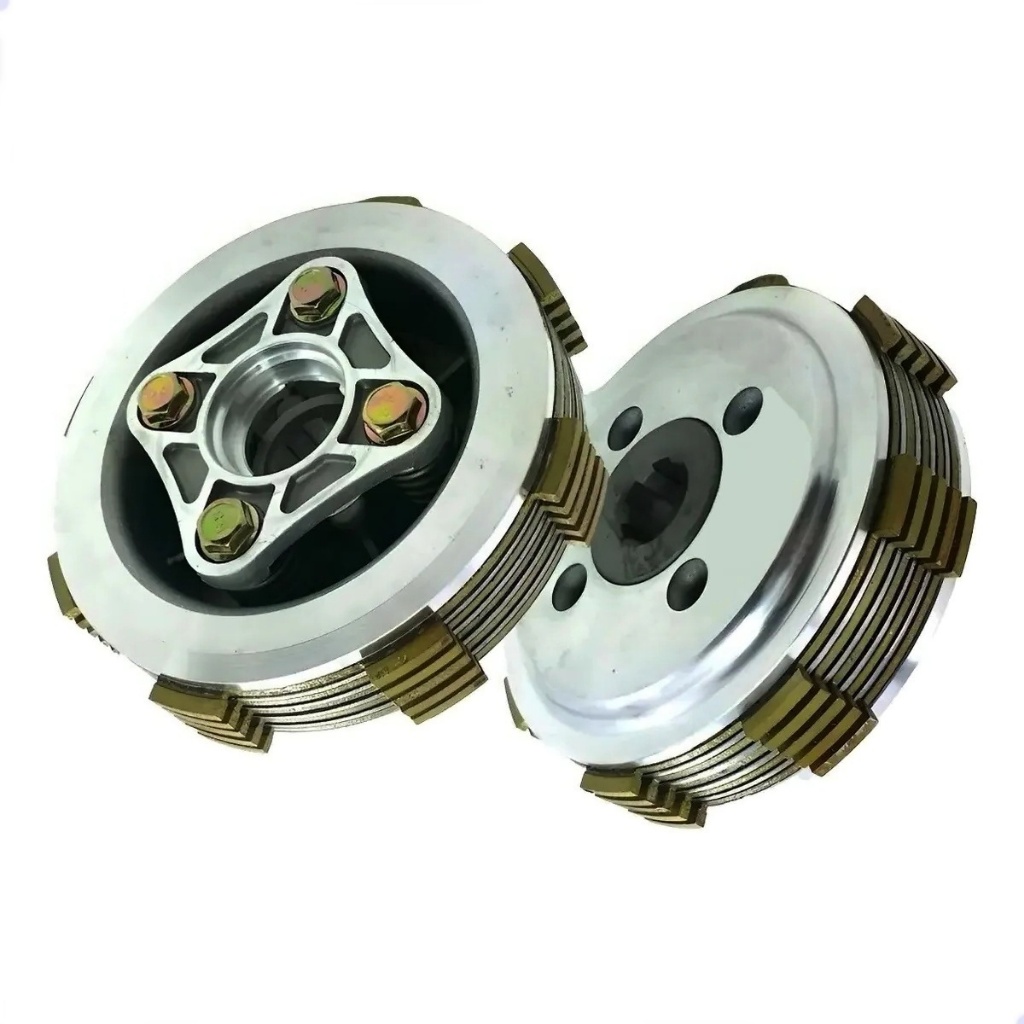 KIT EMBREAGEM COMPLETO TITAN 125 1995/2008 / STRADA 200 / BROS 125 / XR 200 / NX 200