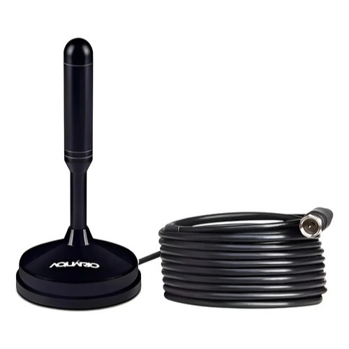 Antena Interna Digital Para Tv 150 Aquário Cabo 5 Metros