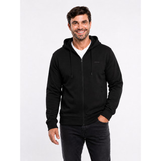 Jaqueta Moletom Piquet Plus Size Felpada Premium com Capuz, Zíper Reforçado e Bolsos