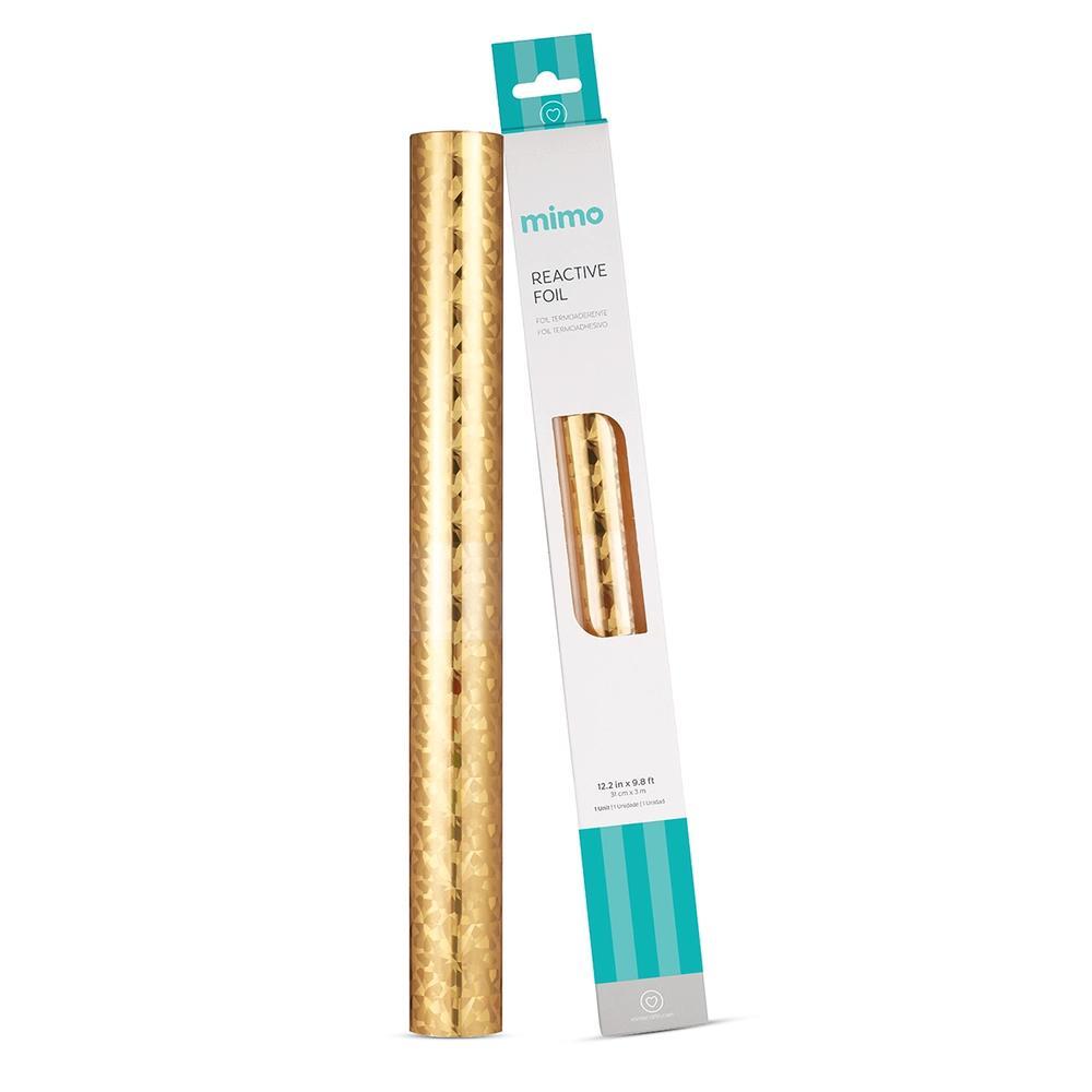 Foil Holográfico Dourado - Mimo - 30cm X 3,00 Metros