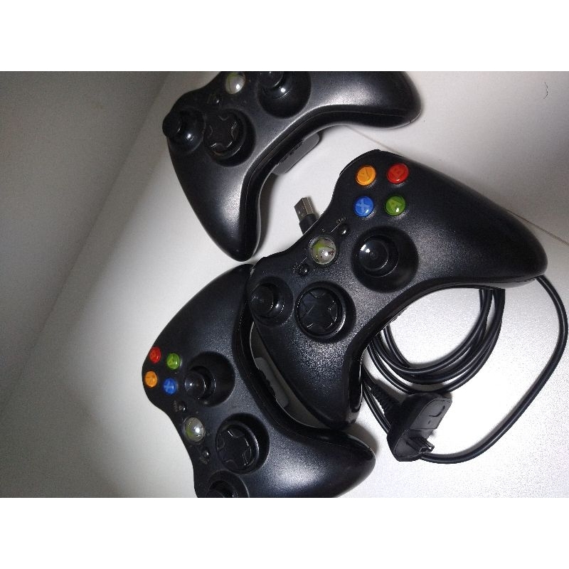 Controle Xbox 360 original microsoft Com defeito
