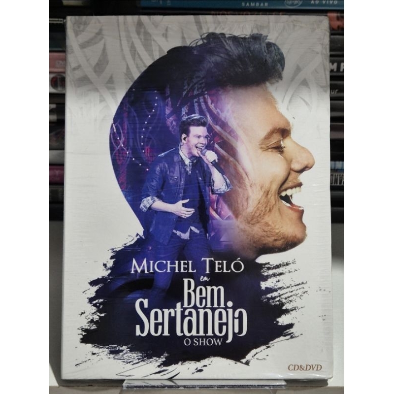 DVD + CD  MICHEL TELÓ -  BEM SERTANEJO O SHOW - AO VIVO - SERTANEJO - LACRADO DE FÁBRICA