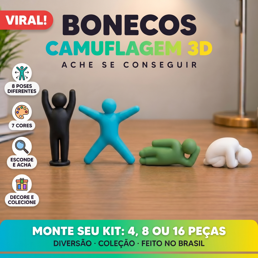 Kit Bonecos Estilo Meccha Chameleon Camuflagem Miniatura Colecionável Decoração Impressão 3D Poses