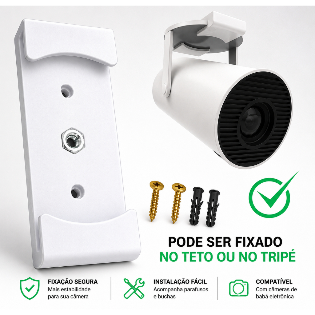 Suporte Projetor HY300 para teto e parede MagCubic Retroprojetor