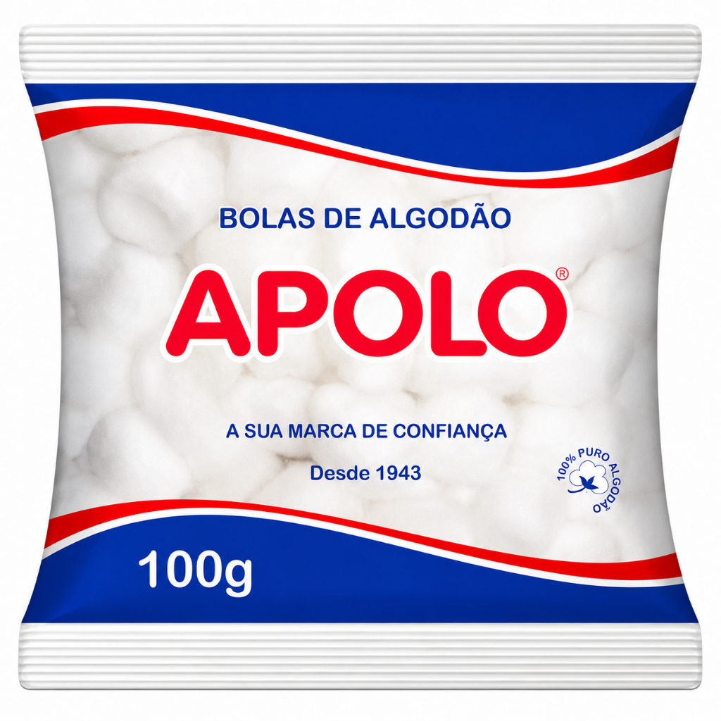Kit Algodão Apolo Bola 100g Com 01/02/03un