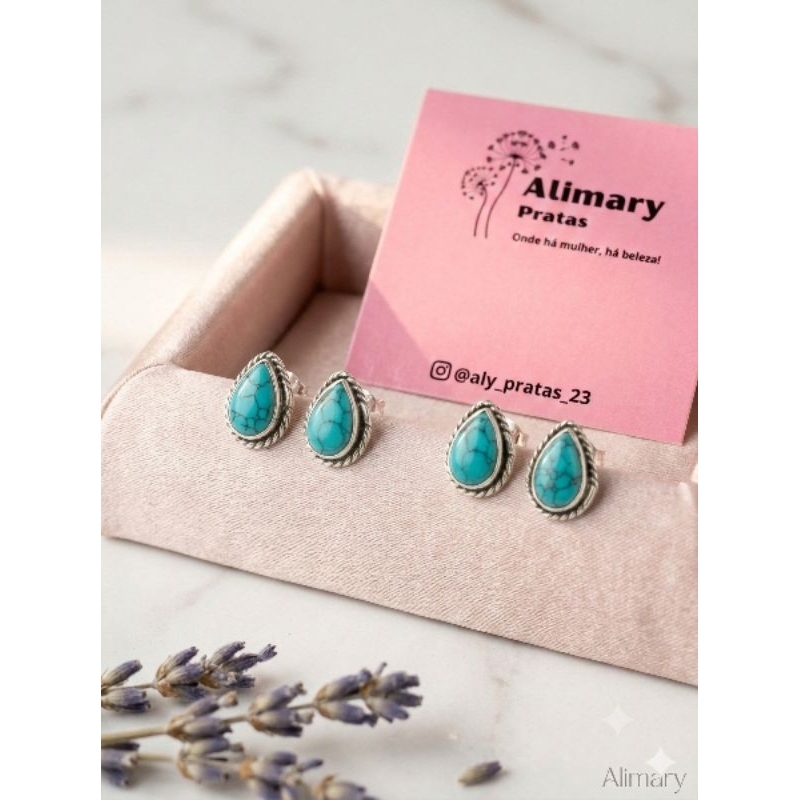 Brincos pedras naturais Turquesa, madrepérola, Rubi..boho indiano e prata 925