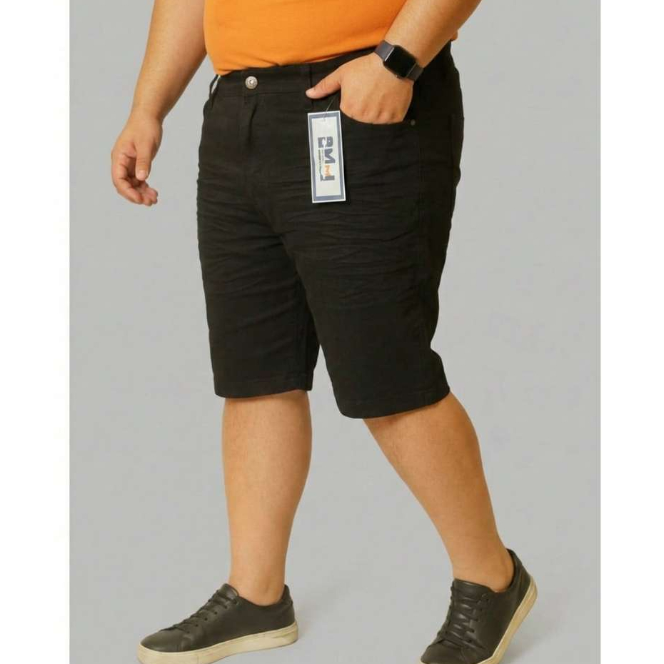 Bermuda Plus Size Masculina Jeans Tamanho Grande Barata