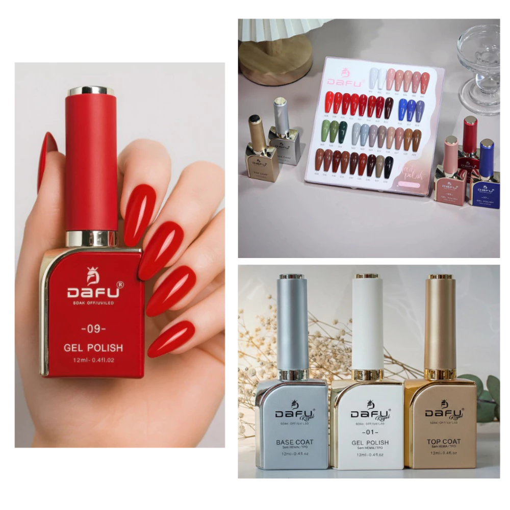 Esmaltes Coleção Royal Glamour Gel 12ml Nudes Marrons Vermelhos Vinhos Base Top Coat SEM TPO/HEMA