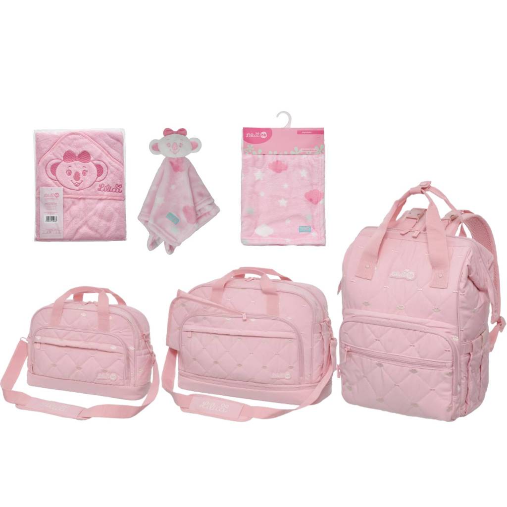 Kit bolsa de maternidade menina Lilica Ripilica
