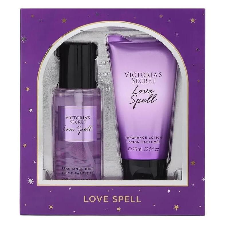Kit 2 Love Spell Victoria's Secret Body Splash + Creme 75ml