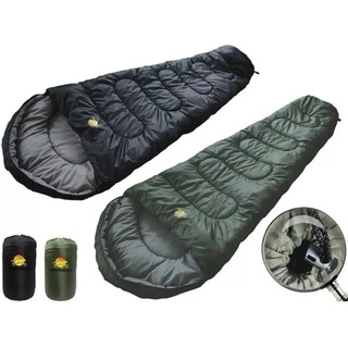 Saco de Dormir Ultralight Preto Guepardo Original Resistente Temperaturas baixas Trilha Camping Frio