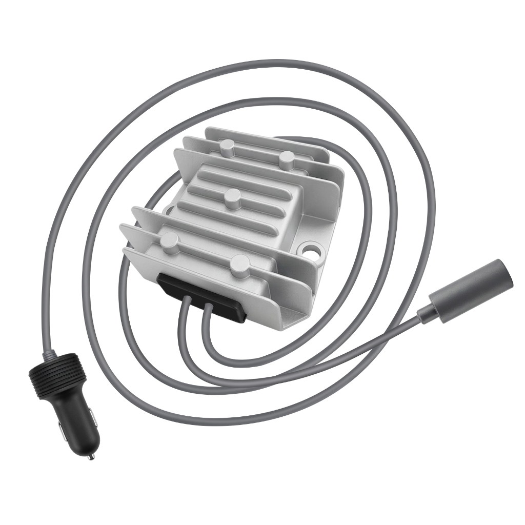 Conversor 2 Metros Para Starlink Mini De Carro Com Conversor Step Up 12V/30v De Alimentação