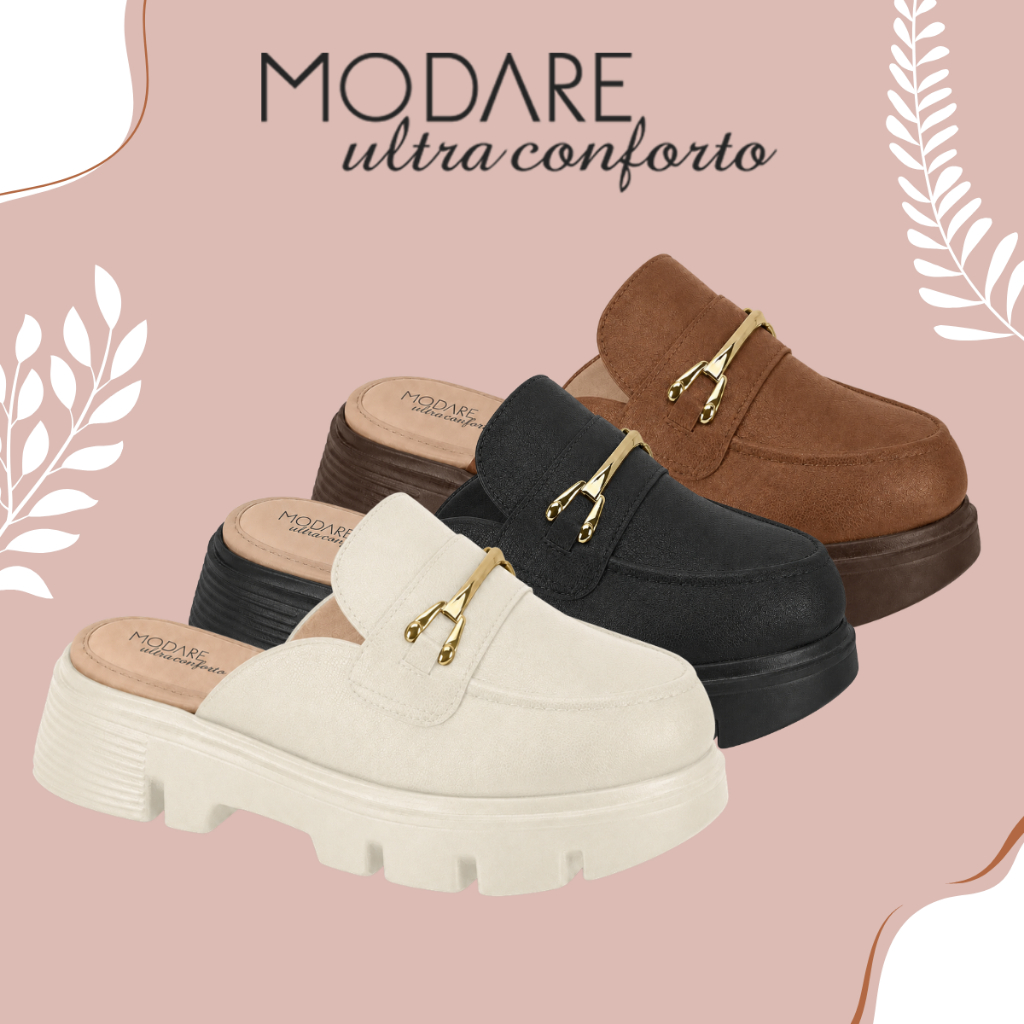 Mocassim Modare Feminino Casual Confortável Leve Dia a Dia Macio Social Trabalho Elegante