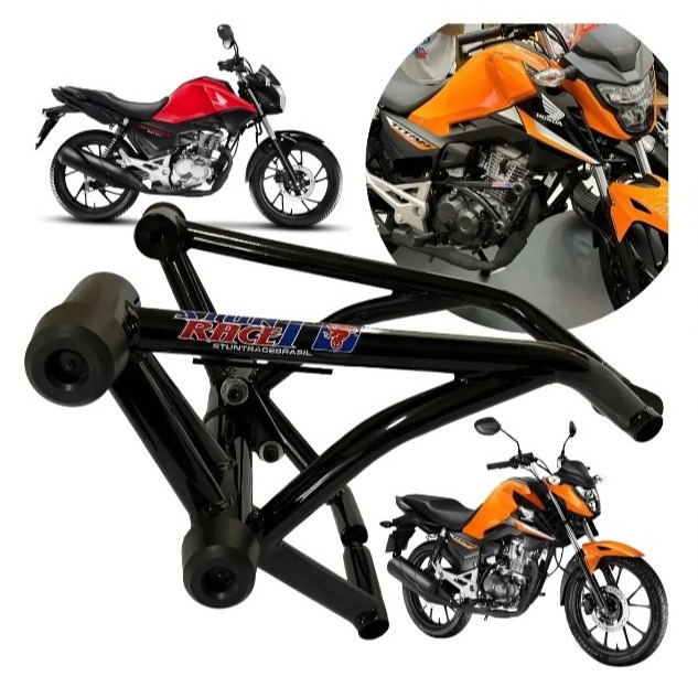 Protetor Stunt Race Cg 160 Titan Fan Start Slider 2025 2026