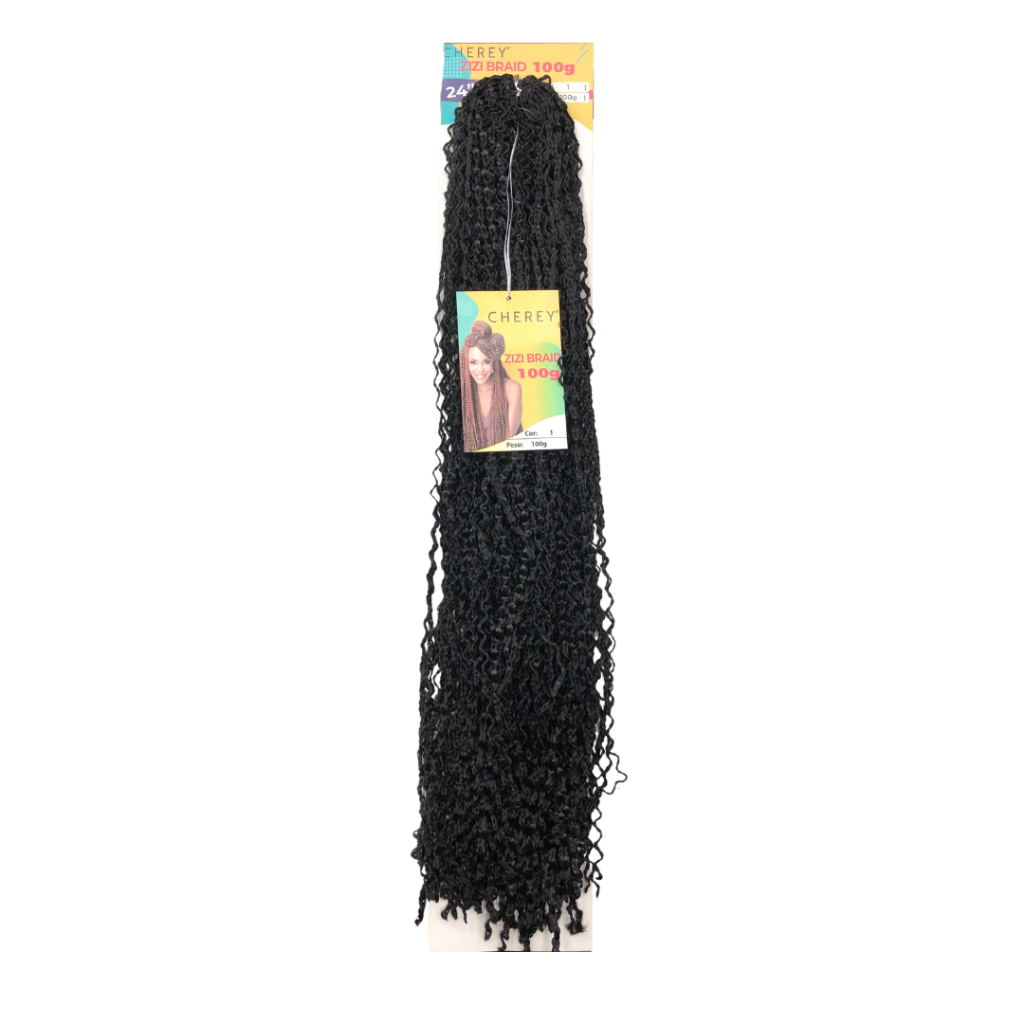 Cabelo Miojinho Micro Zizi Braid Kanekalon Cherey 100g Tranças