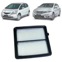 Filtro Ar Motor Honda New Fit City 1.4 1.5 16v 2009 A 2014