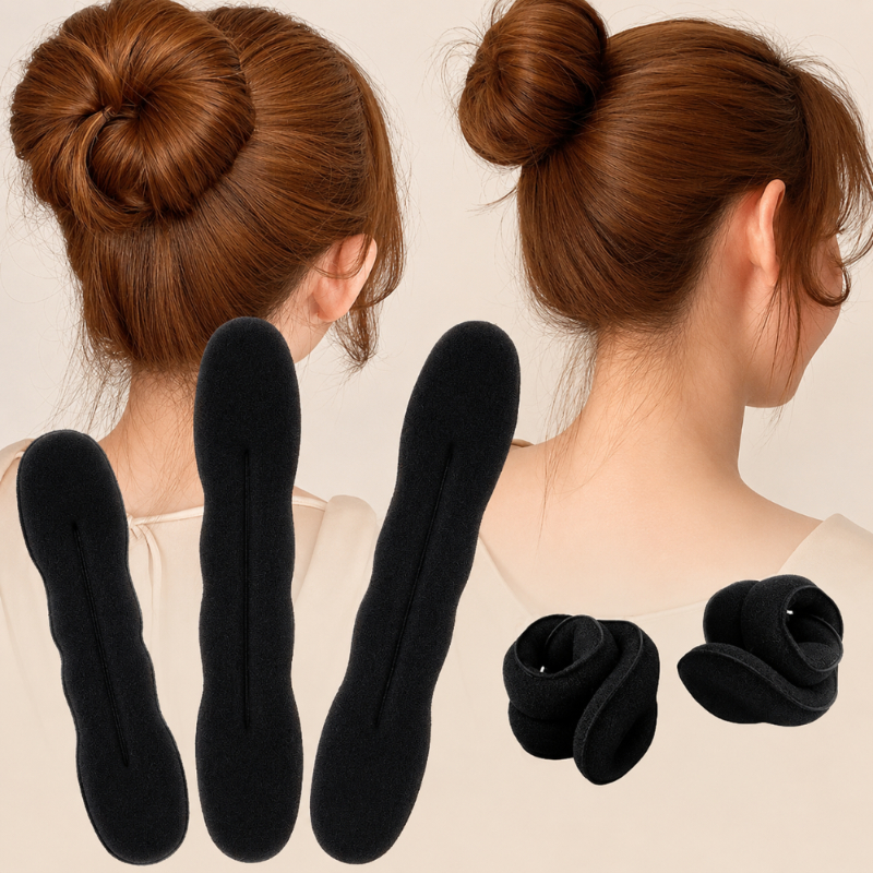 Acessório para Cabelo Coque Fácil Magic Bun Coque Rapido