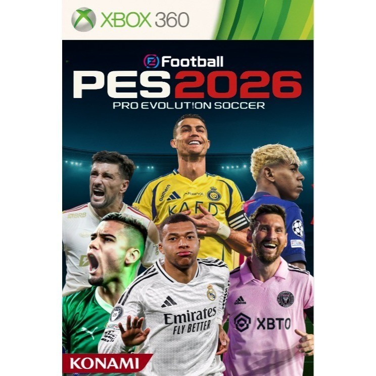 Futebol Pes 2026 Lançamento Maio -  Brazukas - Xbox 360 LT3.0