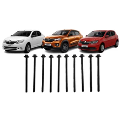 Jg Parafuso Cabeçote Renault Sandero Logan Kwid 1.0 3cil 12v